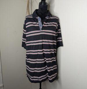 Hagger Black Striped Shirt XL